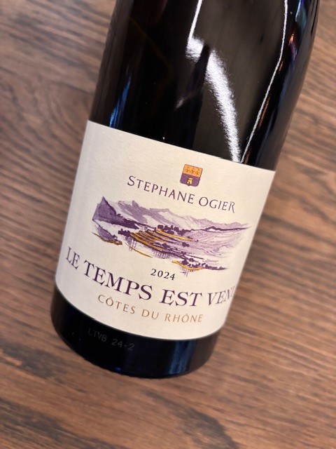 STEPHAN OGIER LE TEMPS EST VENU BLANC COTES DU RHONE 2024